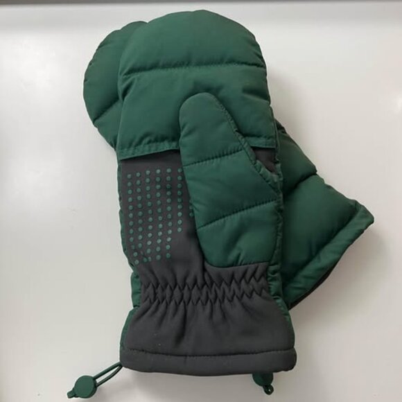 NWOT Lululemon Wunder Puff Mittens in Everglade Green XS/S - Picture 3 of 3